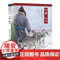 [出版社]叼狼三部曲 猎犬疾风双子全套3册 自然之子黑鹤精品书系珍藏版 格日勒其木格黑鹤 动物小说小学生课外书 阅读书籍