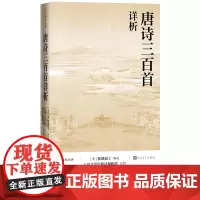 唐诗三百首详析蘅塘退士人民文学出版注析社深度理解欣赏唐诗艺术魅力详细注解版李白杜甫白居易李商隐枕上诗书人间词话精读许渊冲