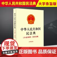 2023新修订 民法典含司法解释中华人民共和国民法典含司法解释典型案例大字条旨版 中国法制出版社978752163608