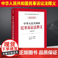 2023新书 中华人民共和国民事诉讼法释义 王瑞贺 主编 黄薇 副主编 法律出版社 9787519782924