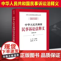 2023新书 中华人民共和国民事诉讼法释义 王瑞贺 主编 黄薇 副主编 法律出版社 9787519782924