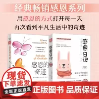 正版图书 感恩系列:感恩的奇迹+感恩日记(套装2册)(美)M.J.瑞安 , 贾尼斯·卡普兰著 中资海派出版