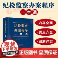 2023新书 纪检监察办案程序一本通 高建 黄雀艳 郭旭峰 罗文 纪检监察实务疑难问题实务 办案指南 法律出版社97