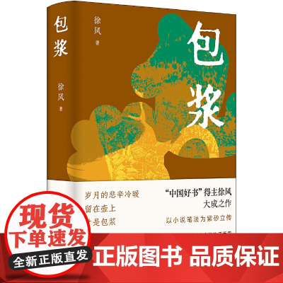 正版书 包浆 徐风著 译林出版社