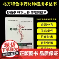 正版 野山参林下山参的培育技术 北方特色中药材种植技术丛书 许世泉 等 编 林下山参的护育方法 野生人参的生态条件 生长