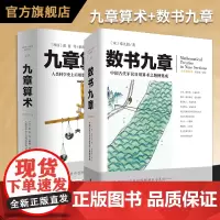 正版 九章算术+数书九章(套装2册)文化伟人代表作图释书系南宋数学家秦九韶著数学史九章算术张苍算经之首