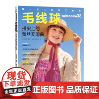 毛线球38 指尖上的蕾丝交响曲 原本引进 夏季蕾丝钩针 镂空花样 爱尔兰 舍得兰 钩编针法[出版社]