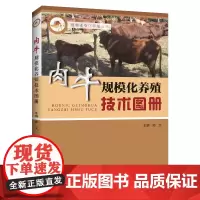 [出版社]肉牛规模化养殖技术图册 农业养殖图书 郑立主编