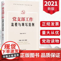 党支部工作流程与填写范例 浙江人民出版社 国有企业机关高校国企规范化建设支部书记基层组织党建实用党员党务工作者手册