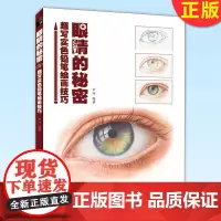 正版 眼睛的秘密 超写实色铅笔绘画技巧 彩铅画教程书写实素描绘画技法上色技巧写实彩铅人像手绘素描临摹画册画画入门自学