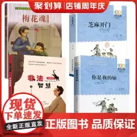 全套4册 非法智慧张之路/你是我的妹/梅花魂/祁智芝麻开门书正版 小学生四五六年级课外书必读人教版语文阅读儿童文学书
