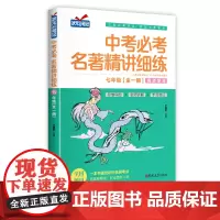 中考必考名著精讲细练七年级初中名著导读考点精练一本中考名著考点精练全本名著考点精练状元满分笔记初中生名著阅读练习
