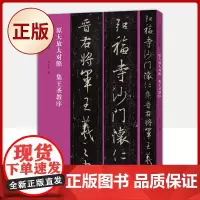 正版 书法入门必学碑帖:原大放大对照 集王圣教序 9787540158095