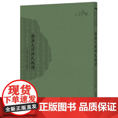 正版 南海大同林氏族谱 林少成 编修 西樵历史文化文献丛书 广西师范大学出版社 记录几代族人的发展与变迁 宗族孝义