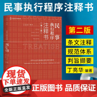 2022新书 麦读 民事执行程序注释书 第二版 丁亮华 编著 司法解释司法文件 指导性参考性案例及其理解与适用 法学研究