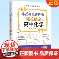 正版 课堂上的思维导图:46幅思维导图轻松搞定高中化学 11个专题,46幅思维导图 覆盖海量高中化学知识点,拿来即用