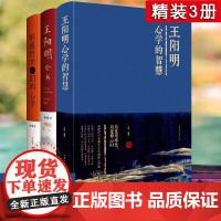 全3册布面精装 王阳明心学的智慧+王阳明全书+稻盛哲学与阳明心学/王阳明大传记知行合一思想智慧中智博文企业经营管理书