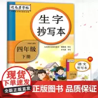 司马彦字帖 生字抄写本 4年级下/四年级下册 部编人教版 语文教材同步生字词语句段规范书写练字帖 司马彦书写 湖北教育出