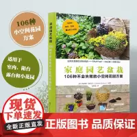 家庭园艺盆栽 106种不会失败的小空间花园方案 室内植物 家庭实用阳台露台种花技巧宝典 多肉蔬菜果树花草种植 园艺盆景
