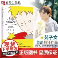 [送明信片]小王子 译者苑子文 儿童文学小说儿童插画书正版世界名著原版外国文学短篇童话图书籍