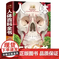 精装人体百科全书正版儿童科普书9-12-15岁青少版儿童人体百科全书中小学生课外阅读书我们的身体认知科普书生命学书籍