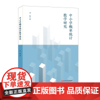 中小学概率统计教学研究 统计教学 中小学教师教学 小学到高中 概率统计 正版 华东师范大学出版社