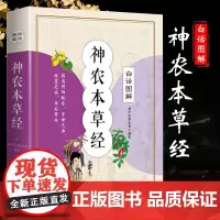 白话图解神农本草经正版 中医书籍大全 中国早期的药物学专著 医学书籍 中医四大名著 中草药中药学 中草药图谱 中药书籍