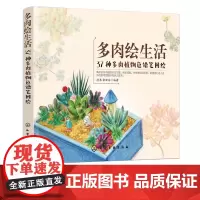 多肉绘生活 37种多肉植物色铅笔图绘 快速掌握色铅笔多肉绘画技法 色铅笔多肉植物绘画教程 彩铅绘制多肉植物技巧指导图