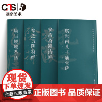 高校书法专业碑帖精选全套43册 历代精品碑帖 传世书法经典碑帖全套 临摹本 原碑帖拓本字贴经典碑帖书法教程合集原碑帖