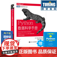 [店正版] Python数据科学手册 数据分析计算书籍 机器学习 NumPy数据存储 Matplotlib数据可视化实战