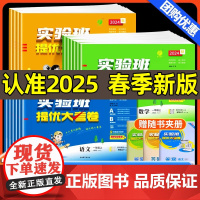 2025春实验班提优大考卷一二三四五六年级上册下册语文数学英语人教版苏教北师大译林版同步训练练习册提优大试卷测试卷全套2