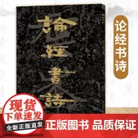 [大8开]论经书诗 中国石刻书法精粹辑 山东北朝佛教石经崖石刻书法榜书作品隶书楷书篆刻艺术书法入门碑帖临摹教程大字版