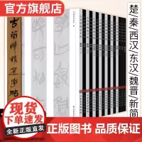 古简牍精选字帖全套16册东西汉简战国先秦魏晋新简篆文隶书竹木简牍历代古代简牍碑帖字帖全集简牍名迹选精编合集字帖书法篆刻书