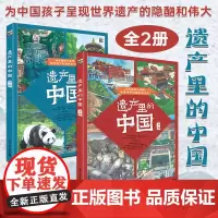 遗产里的中国 全2册 为中国孩子呈现世界遗产的隐秘和伟大 具艺术气息的世界遗产传统文化科普绘本图书籍 电子工业出版社