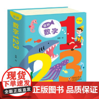 (纸版书)奇妙数字123 神奇数字书 硬壳撕不烂翻翻书 0-3-6岁宝宝数学启蒙创意认知早教书籍 儿童认数字卡片 学前幼