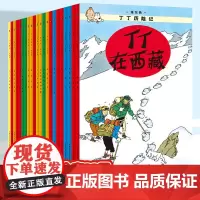 正版 丁丁历险记全套22册 小16开本漫画书小学生6-9-12周岁 丁丁在刚果 儿童绘本动画片连环画卡通故事课外书儿