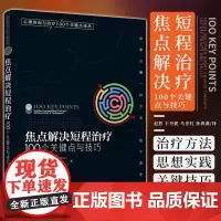 焦点解决短程治疗 100个关键点与技巧 短程治疗方法实践 短程心理咨询师心理问题诊断治疗技术书籍 心理咨询与治疗100个