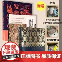 [套装3册]中国经典纹样图鉴+古代纹样涂色+传统艺术再设计 花纹与图案设计与创意装饰纹样涂色书鉴赏平面设计传统装饰服饰图