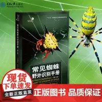 正版] 常见蜘蛛野外识别手册(第2版)好奇心书系·野外识别手册系列 常见的蜘蛛57科270种 科普书籍 中国蜘蛛生态