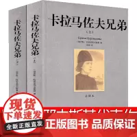卡拉马佐夫兄弟 88.7万字 陀思妥耶夫斯基原著长篇小说无删减世界名著全套上下册人民的文学书籍初中生高中生北方文艺出版社