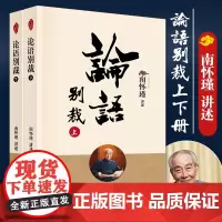 论语别裁 南怀瑾 上下2册作品集 中国古代哲学国学经典 中庸 大学 论语 四书讲解人生哲学文化