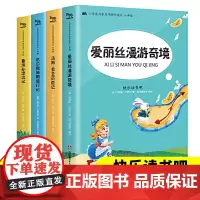 快乐读书吧六年级下册套装4册 汤姆索亚历险记正版鲁滨逊漂流记爱丽丝漫游奇境记尼尔斯骑鹅旅行记小学生版童话故事课外书籍