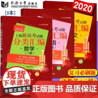 2020版同济 上海新高考试题分类汇编语文+英语+数学二模卷 等级考题 高中高考等级考分类汇编精选 高一高二高三复习中学