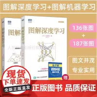 [店]图解深度学习/图解机器学习 神经网络与深度学习python深度学习 机器学习实战python机器学习编程入门零基础