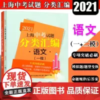 新版 2021上海中考试题分类汇编 语文 一模+二模卷 初一初二初三初中中考复习用书 同济大学出版社 中考一模二模化学试