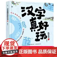 汉字真好玩机关书下3-6-7-8岁幼小衔接学前汉字识字启蒙幼儿园中大班入学准备一年同步课外阅读自主阅读会说话有故事的汉字