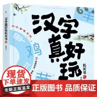 汉字真好玩机关书下3-6-7-8岁幼小衔接学前汉字识字启蒙幼儿园中大班入学准备一年级同步课外阅读自主阅读会说话有故事的汉