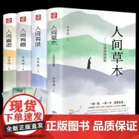 4册正版 人间草木+人间有味+人间有趣+人间邂逅 汪曾祺散文精选随笔文学小说书籍自选集 青少年课外读物经典汪曾祺散文集书
