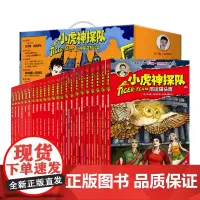[礼盒装] 小虎神探队全套26-50册 小神探益智礼盒 冒险小虎队书升级版6-12岁小学生一二三四年级课外阅读男孩探险小