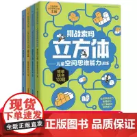 挑战索玛立方体书全套4册 儿童空间思维能力训练3-6-9岁儿童益智思维逻辑训练书 空间思维训练玩具书籍 索玛立方体书